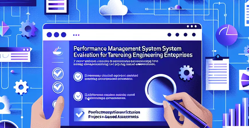 工程企业绩效管理系统测评：适配项目制考核的 7 大优势
